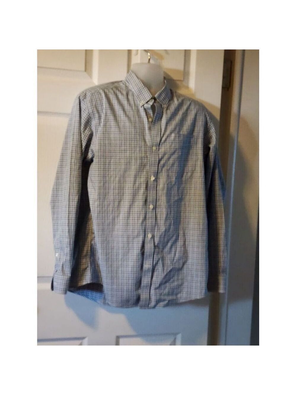 Eddie Bauer Plaid Dress Shirt